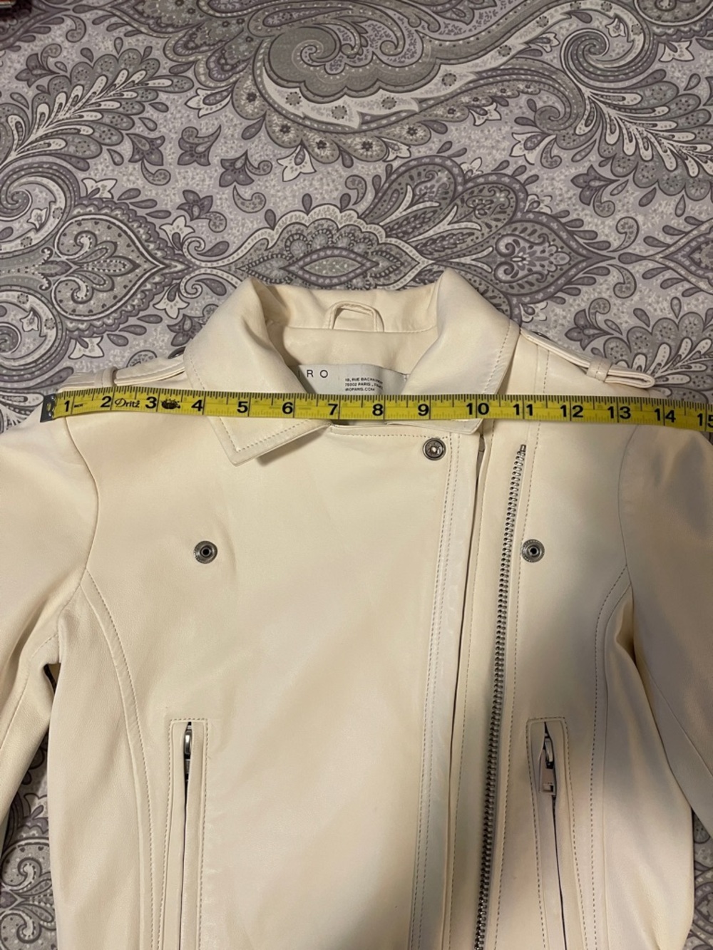 IRO Leather Moto Jacket - Picture 12 of 14